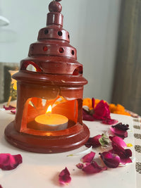 Earthen Elegance Lantern - Image 2