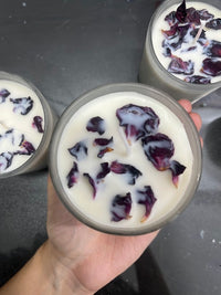 Gulabari | Rose Petals Candle | Hand Poured Soy Wax Candle - Image 1