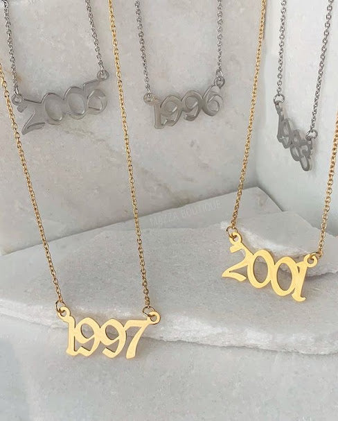 Soulful Engravings | Birth Year Pendants - Image 1