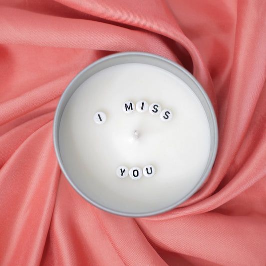 I Miss You Candle | Secret Message Soy Wax Candle
